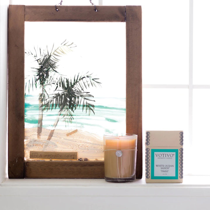 6.8 Aromatic Candle-White Ocean Sands