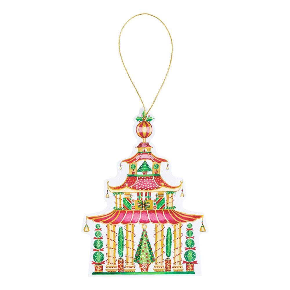 Christmas Pagoda Gift Tags
