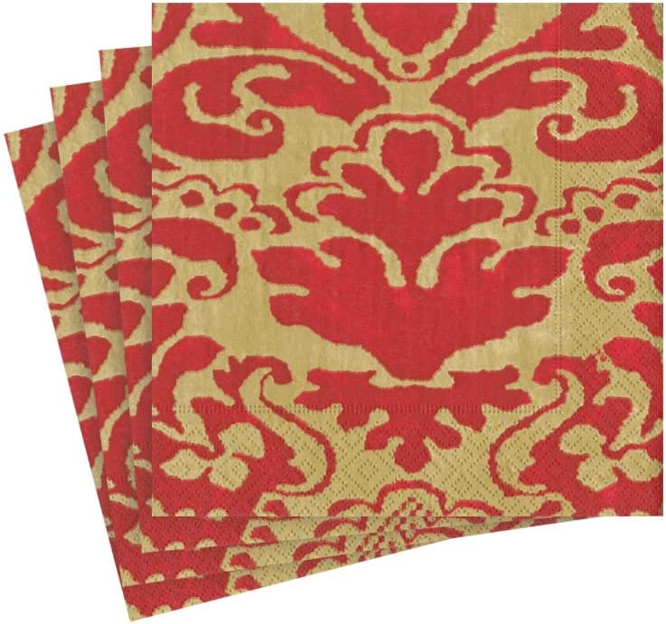 Palazzo Red Boxed Cocktail Napkins