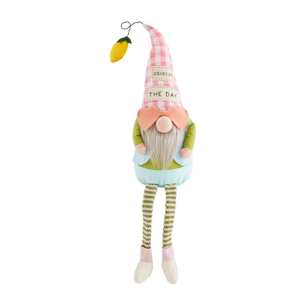 Squeeze The Day Flower Dangle Gnome