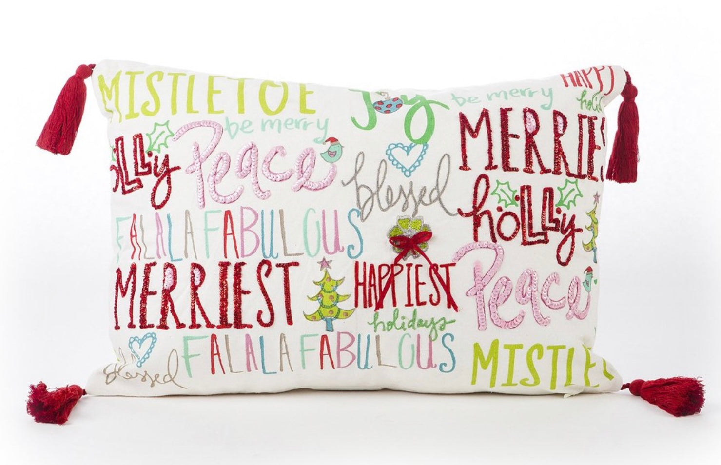 Holiday Sayings Pillow