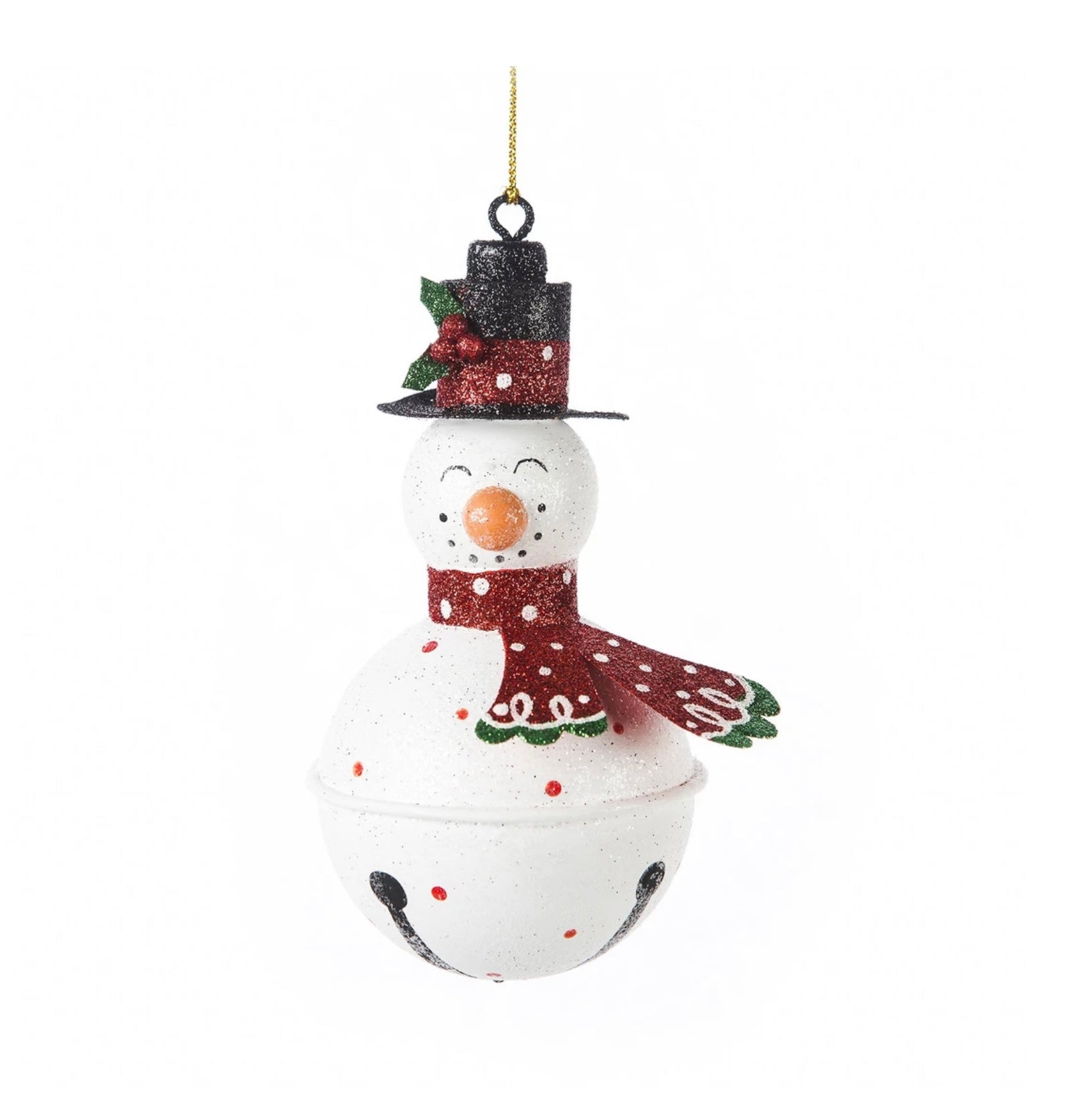 Snowman Bell Ornament