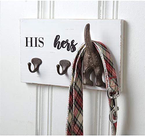 His, Hers & Pup Wall Hook