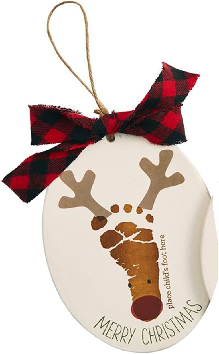 Reindeer Foot Print Ornament